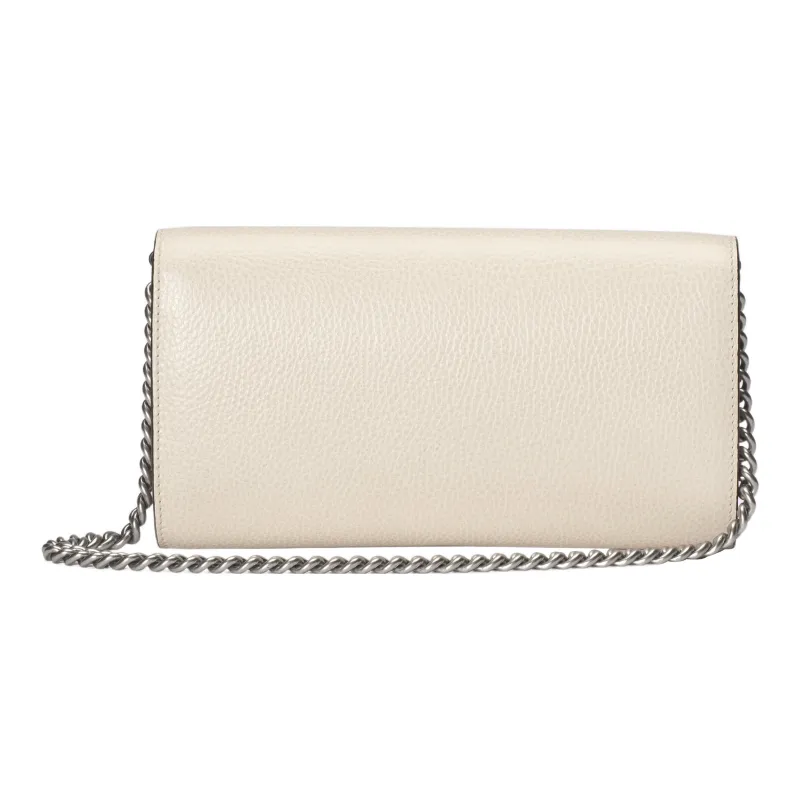 GUCCI Dionysus Leather Crossbody Bag Shoulder Bag Women's White-2