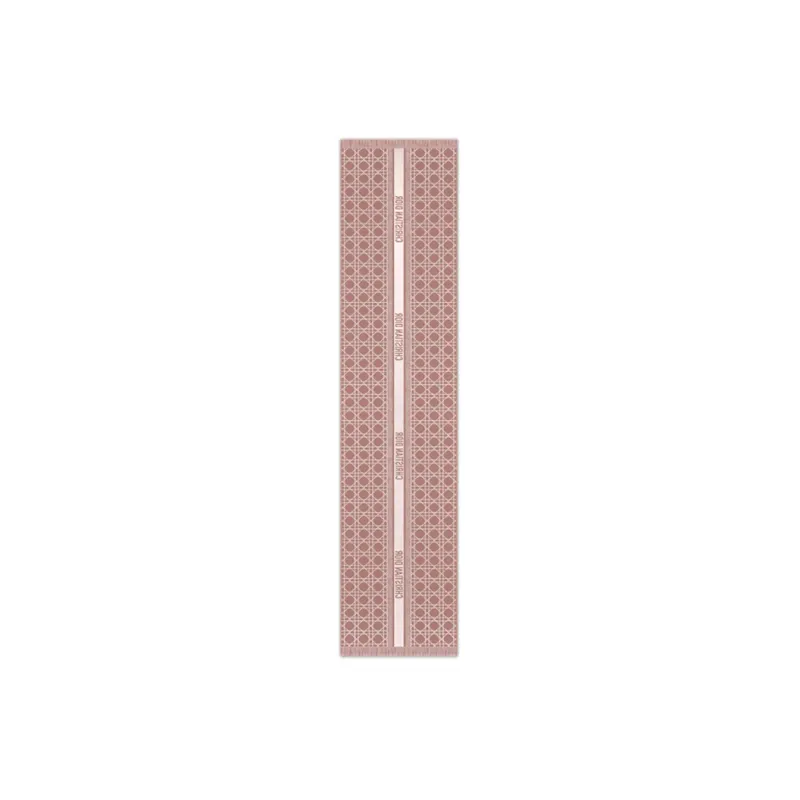 DIOR Knit Scarves Women's Pink-2