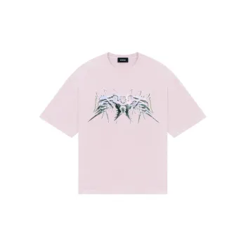 WE11DONE SS23 T Shirts Unisex Pink