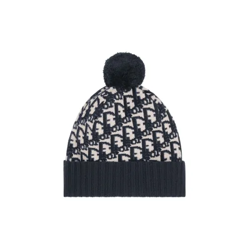 DIOR Beanies Women's Blue