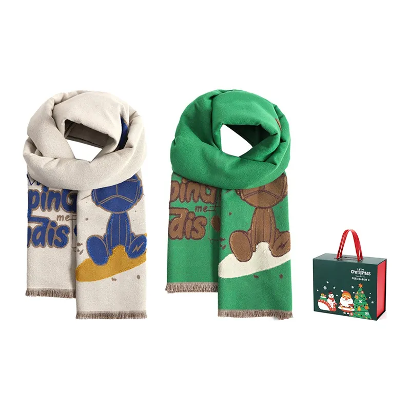 FREE RABBITⅡ Knit Scarves Unisex-11