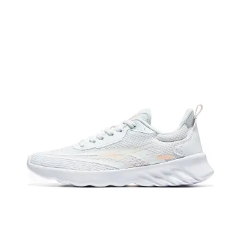 Erke High Speed Low Top Running Shoes Women's True White Regular