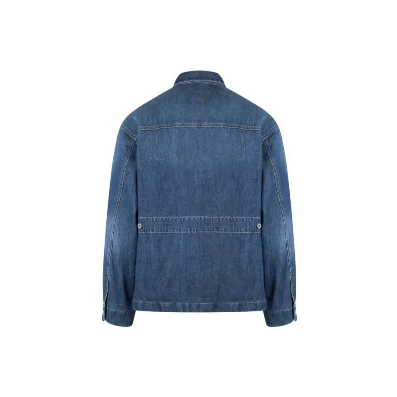 Bottega Veneta Button-Up Denim Jacket-1