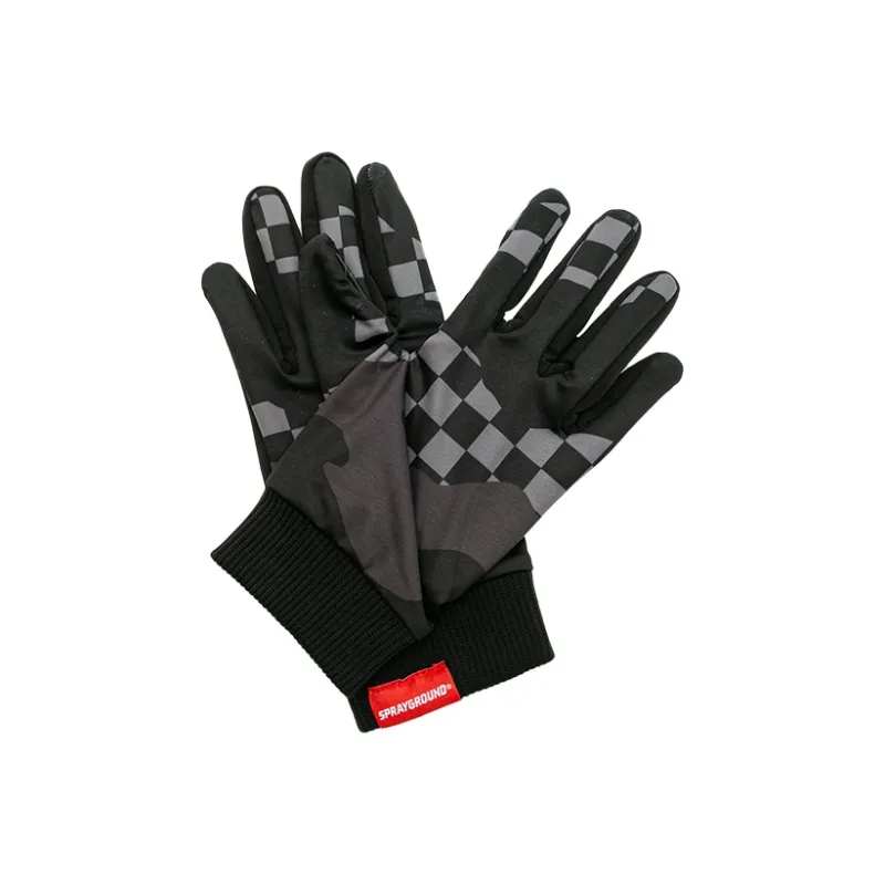 SPRAYGROUND Sports Gloves Men Black-1