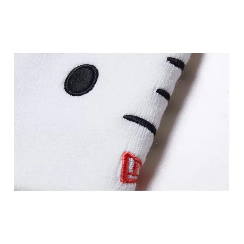 New Era Acrylic Beanies Unisex White-3