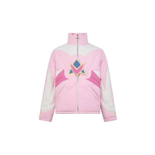 Lol X 13 DEMARZO League Of Legends Seires Down Jackets Women's Pink