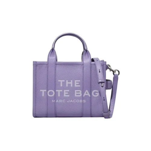 MARC JACOBS Full Grain Leather Tote Bag, Shopping Bag, Shoulder Bag, Crossbody Bag, Handbag Mini Women's Purple