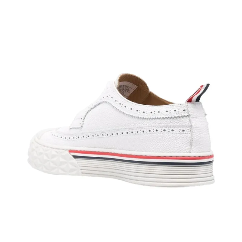 THOM BROWNE Tonal Brogue Sneakers-2