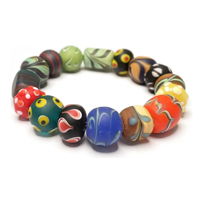 MOUNTAINS AND MANS Colored Glaze Bracelets Unisex-1