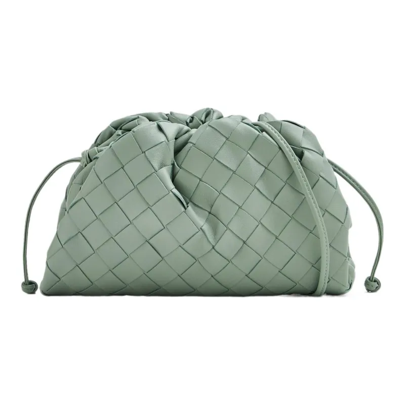 Bottega Veneta Intrecciato Pouch Mini New Sauge-0
