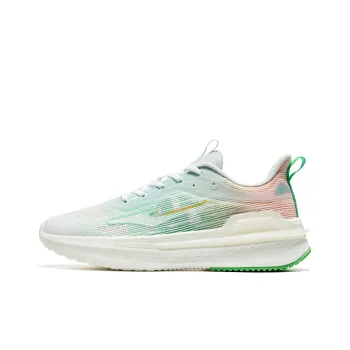 Erke Excellence Low Top Running Shoes Men's White Arctic Green