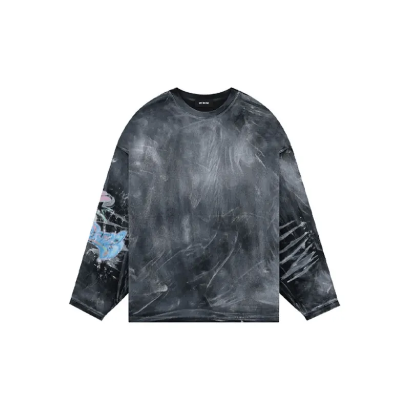 WE11DONE SS23 T Shirts Unisex Black-0