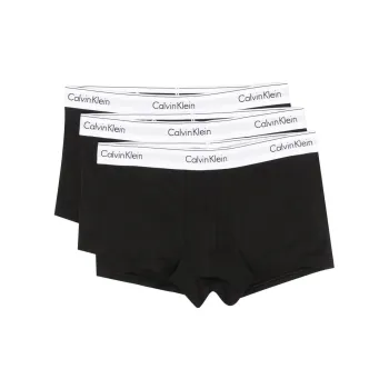Calvin Klein Three Pack Logo Waistband Boxer Trunks