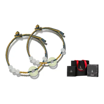 AGOVSKI Bracelets Green Jade Unisex