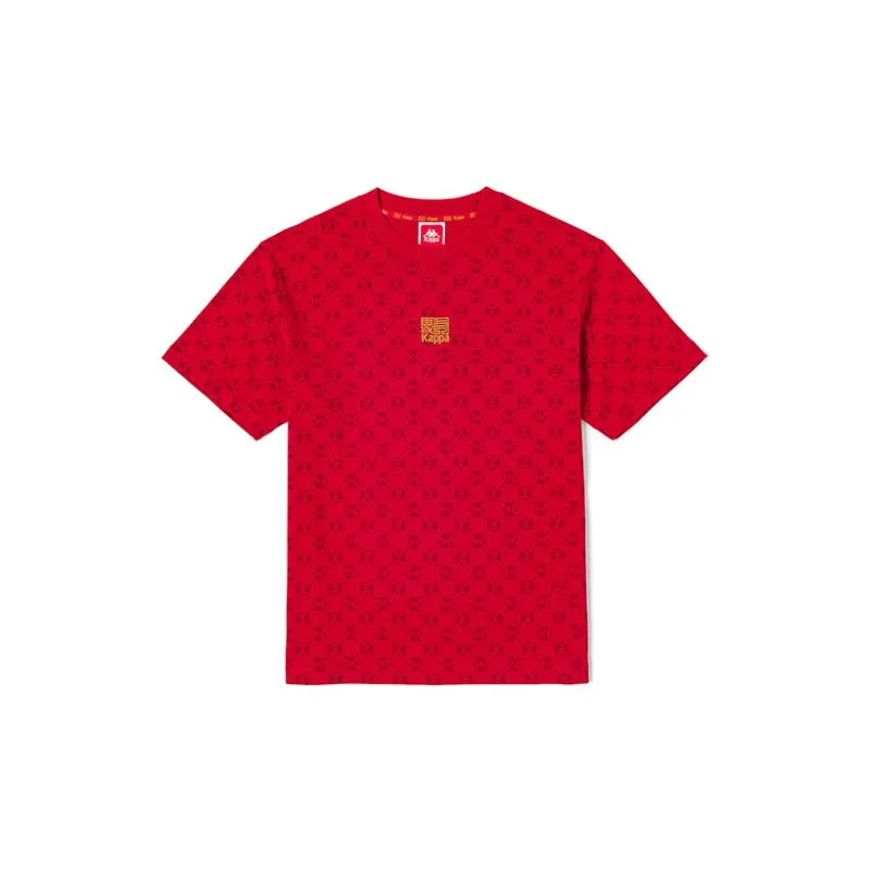 Kappa CNY T-Shirt Unisex New Year Red All Over Print-5814P-0