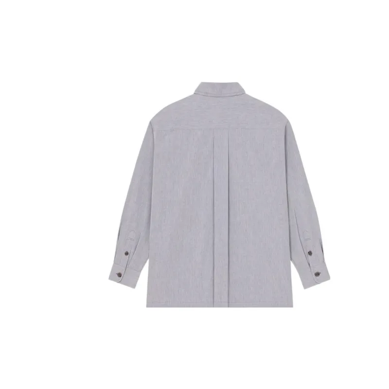 KENZO X Nigo Boke Flower Crest On Pocket Oversized Shirt-1