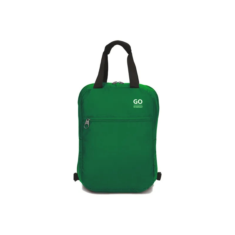 PETERPOINT Oxford Backpack Regular Unisex Black-11