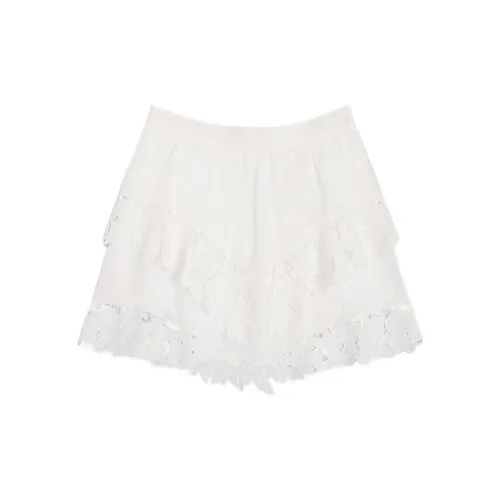 ISABEL MARANT ETOILE Casual Short Skirts Women's White