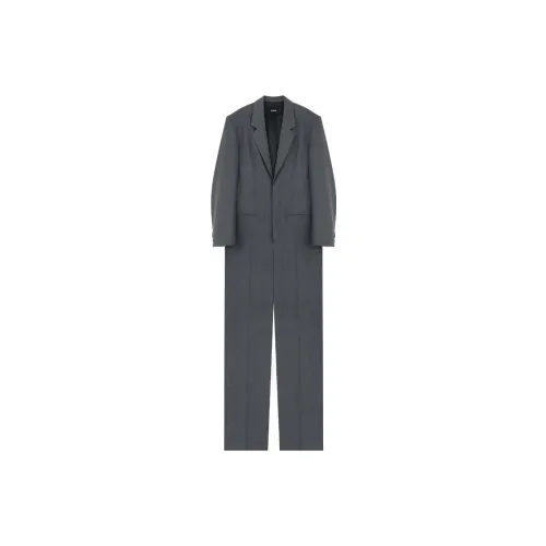 WE11DONE SS23 Jumpsuits Men Gray