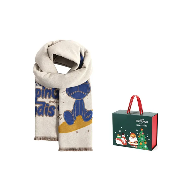 FREE RABBITⅡ Knit Scarves Unisex-9
