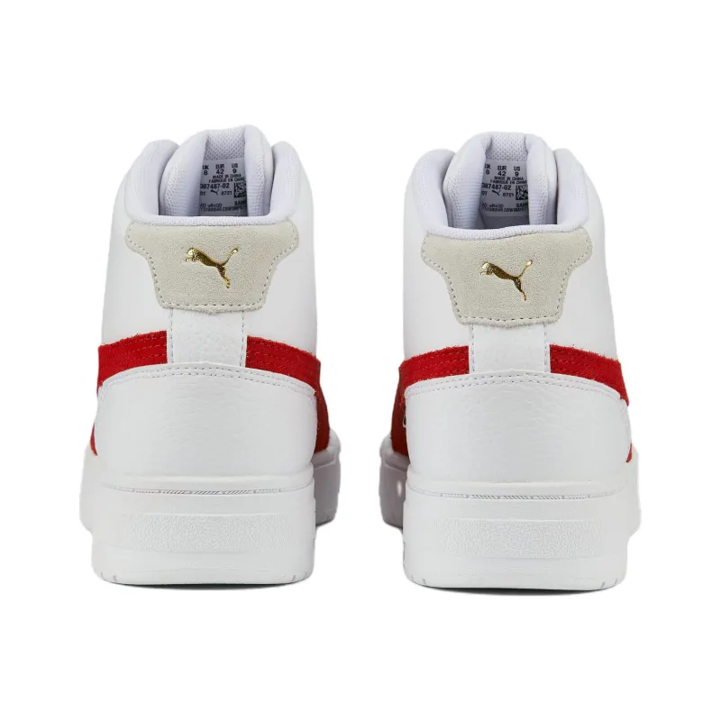 Puma CA Pro Mid Heritage 'White Burnt Red'-4