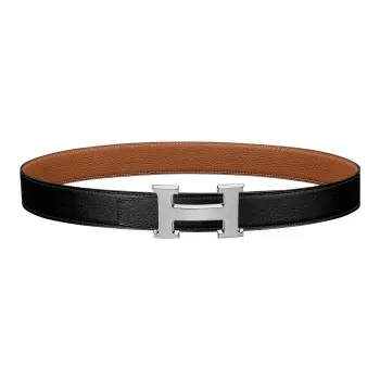 HERMES H Belt Buckle & Reversible Leather Strap 32mm