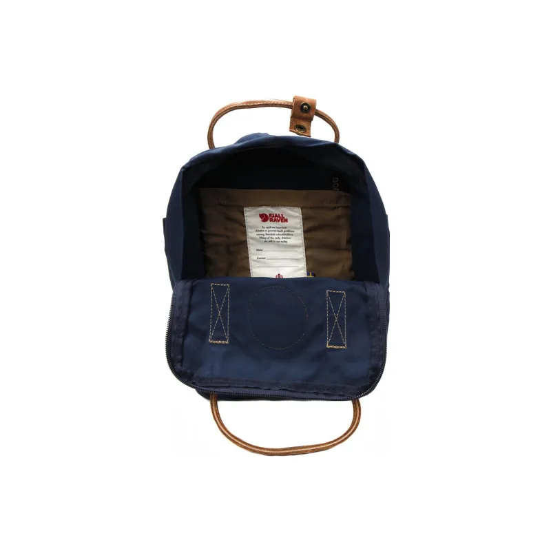 Fjallraven Kanken Polyester Travel Bags Backpack Mini Unisex Blue Black-5
