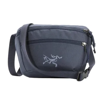 Arcteryx Mantis Recycled Polyester Shoulder Bag Crossbody Bag Sling Bag Fanny Pack Regular Unisex Blue Black
