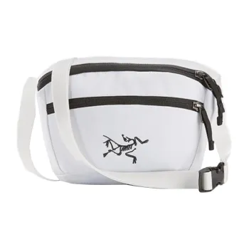 Arcteryx Mantis Polyester Shoulder Bag Crossbody Bag Sling Bag Fanny Pack Regular Unisex Black White