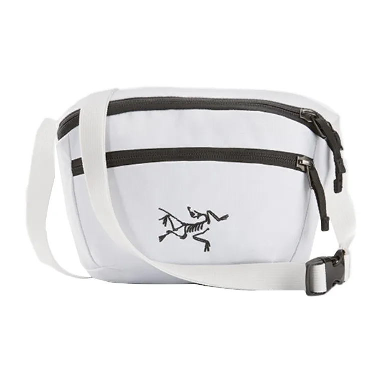 Arcteryx Mantis Polyester Shoulder Bag Crossbody Bag Sling Bag Fanny Pack Regular Unisex Black White-0