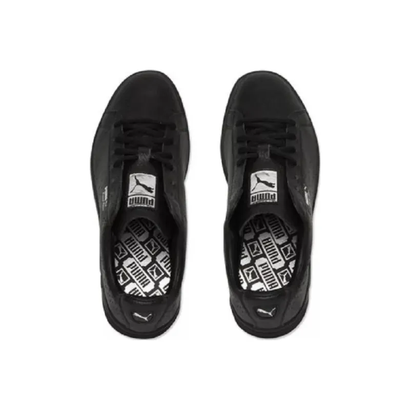 PUMA Court Star Gold Slip-Resistant Cushioning Wear-Resistant Low-Top Skateboard Shoes Unisex Black-3