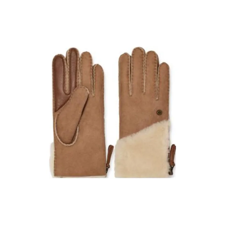 UGG Gloves Women's Chestnut-1