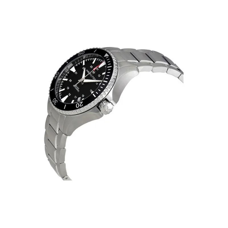HAMILTON Automatic Mechanical Movement Men's Watch Black Dial-1