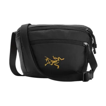 Arcteryx Mantis Polyester Shoulder Bag Crossbody Bag Sling Bag Fanny Pack Regular Unisex Black