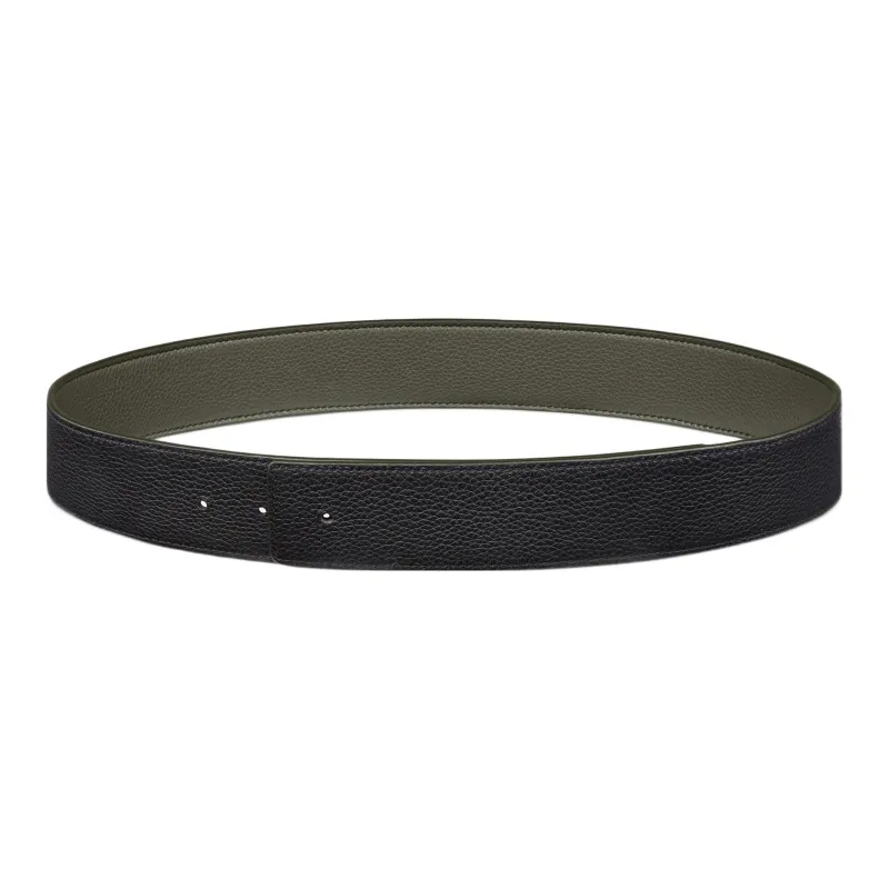 DIOR Minimalist Casual Fashion Smooth Buckle Men's Width: 4cm-1