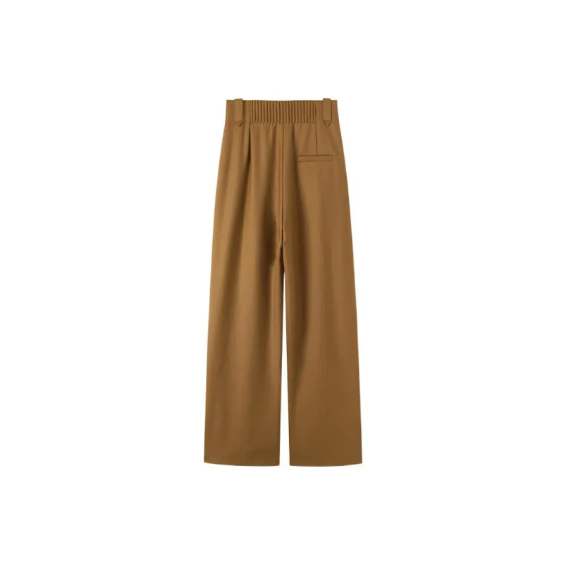 THE SEA LIFE Straight Pants Women's Tea Brown-1