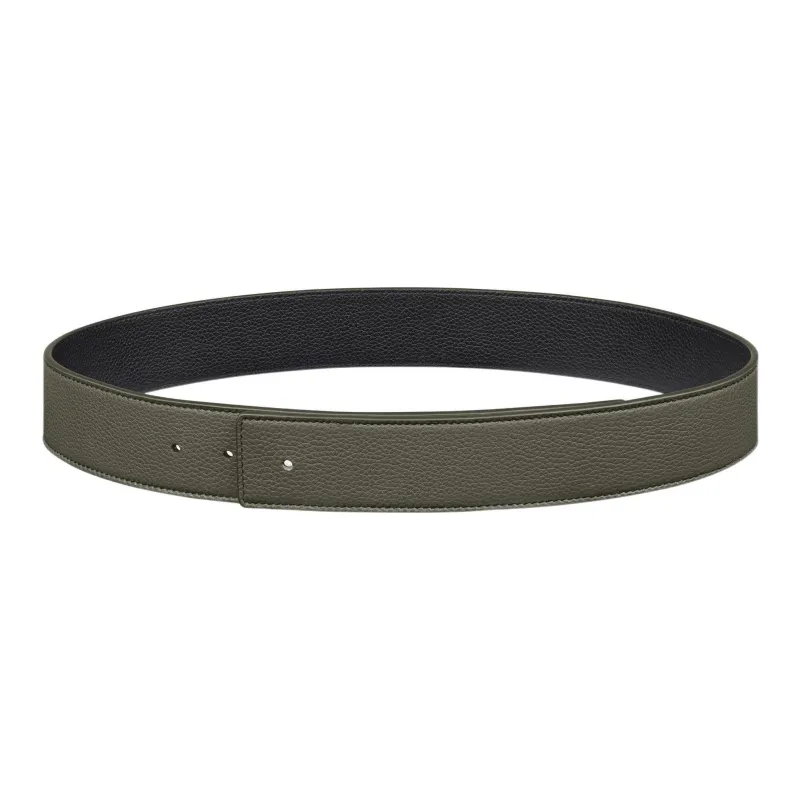 DIOR Minimalist Casual Fashion Smooth Buckle Men's Width: 4cm-0