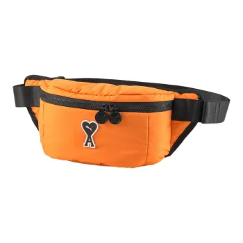 PUMA AMI Collaboration Fabric One Shoulder Crossbody Bag Sling Bag Fanny Pack Regular Unisex Orange