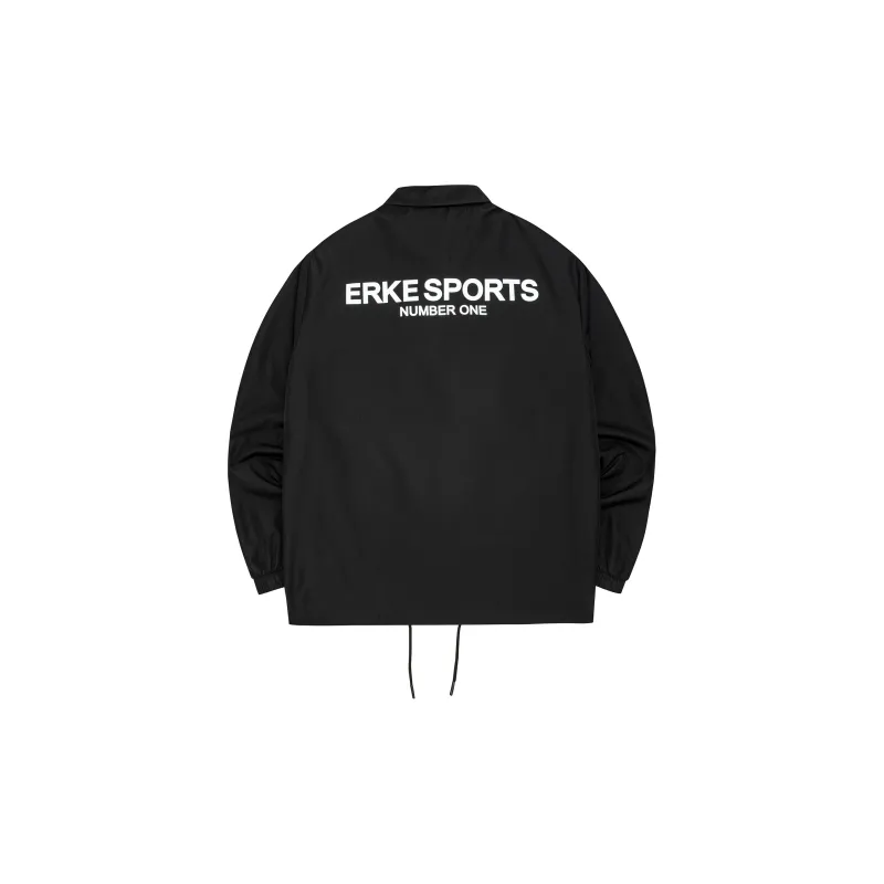 Erke Jackets Men Jet Black-1