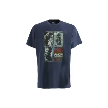 BARBOUR Photograph-Printed Crewneck T-Shirt