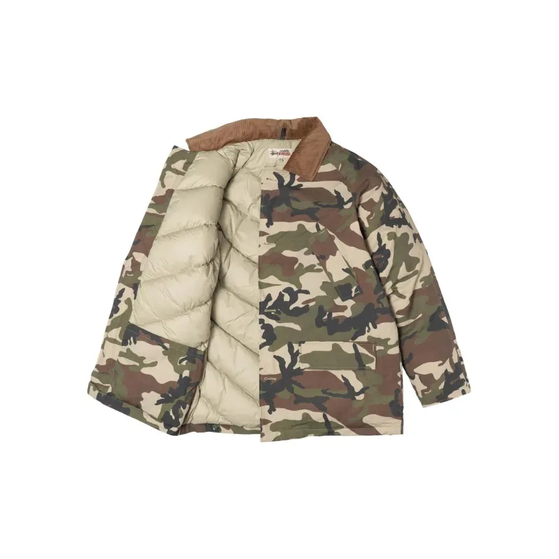 Stussy X Denim Tears Ripstop Down Army Jacket-2