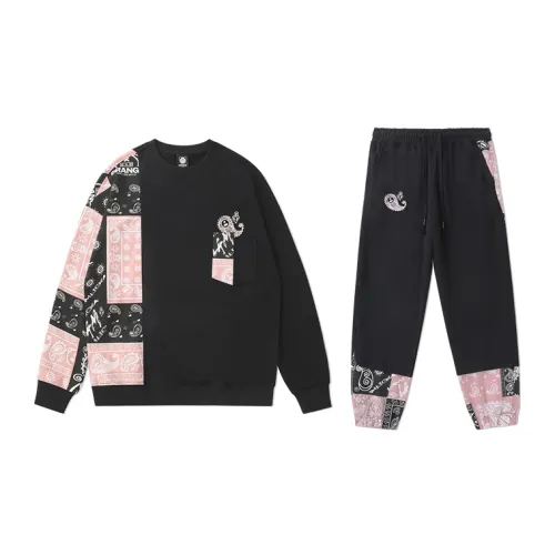 LAMLICKA Sweatshirt Sets Unisex