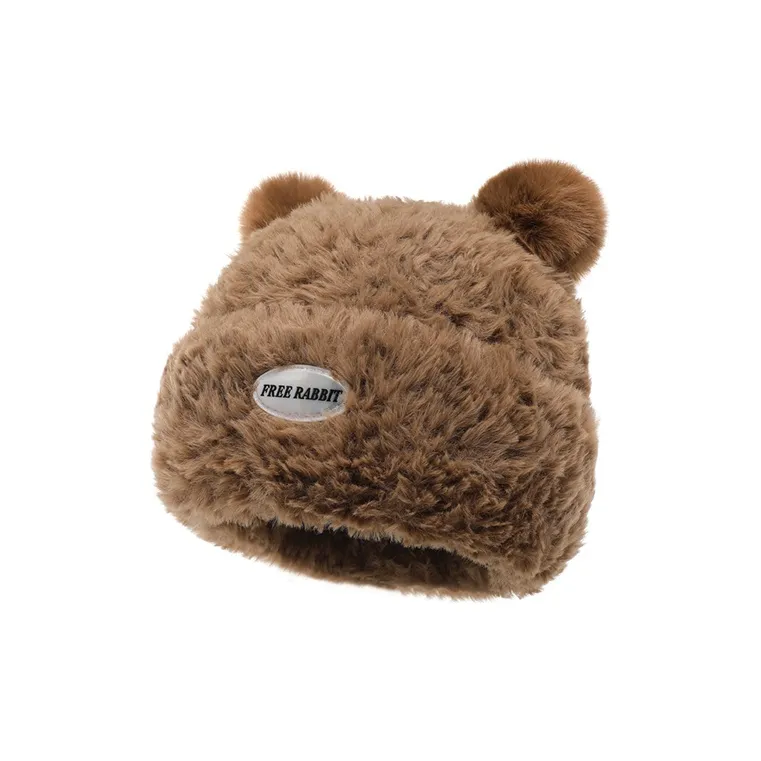 FREE RABBITⅡ Plush Knitted Fabric Headwrap Unisex-8
