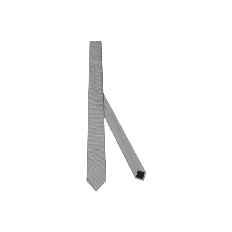DIOR Ties Men Gray-0