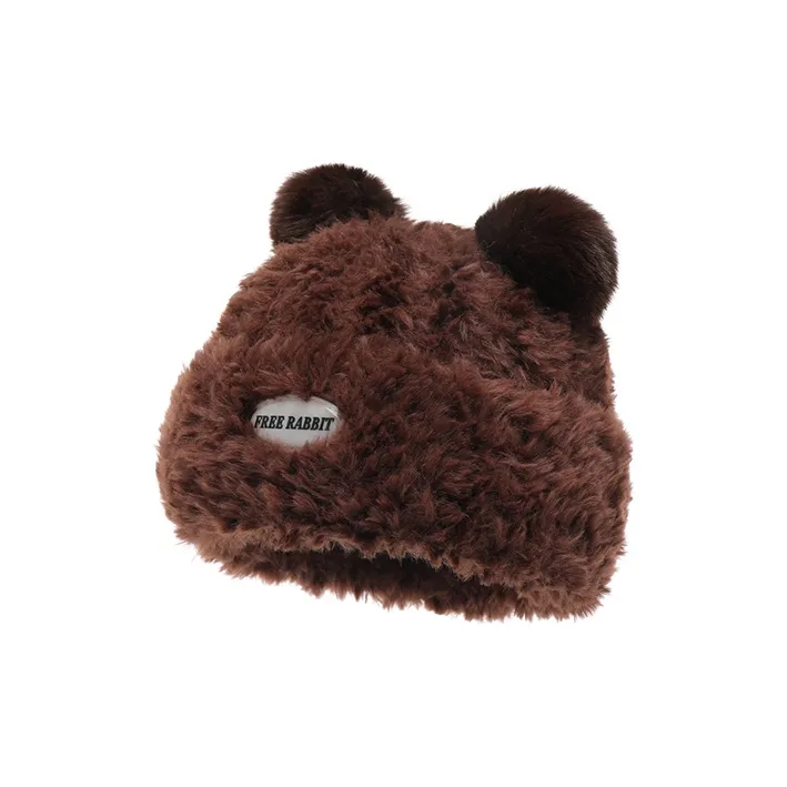 FREE RABBITⅡ Plush Knitted Fabric Headwrap Unisex-6