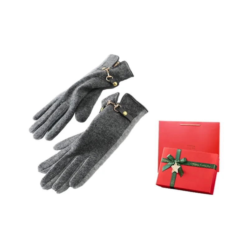 XNKW Polyester Knit Gloves Women's-7