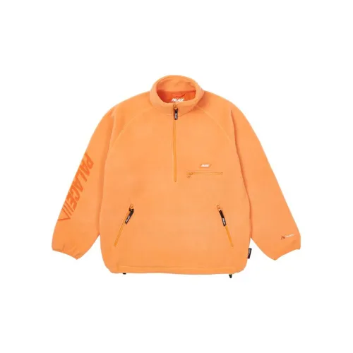 PALACE Polartec Lazer Outer 1/2 Zip 'Orange'