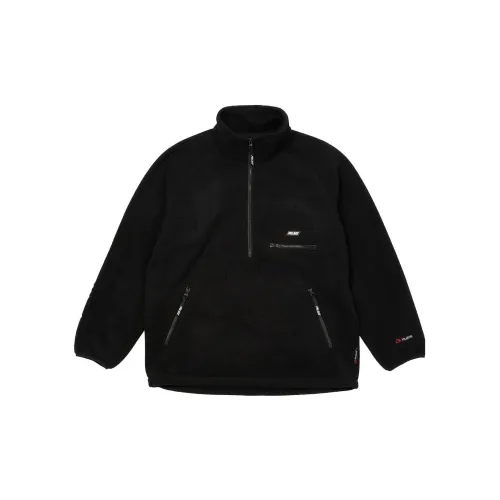 PALACE Polartec Lazer Outer 1/2 Zip 'Black'