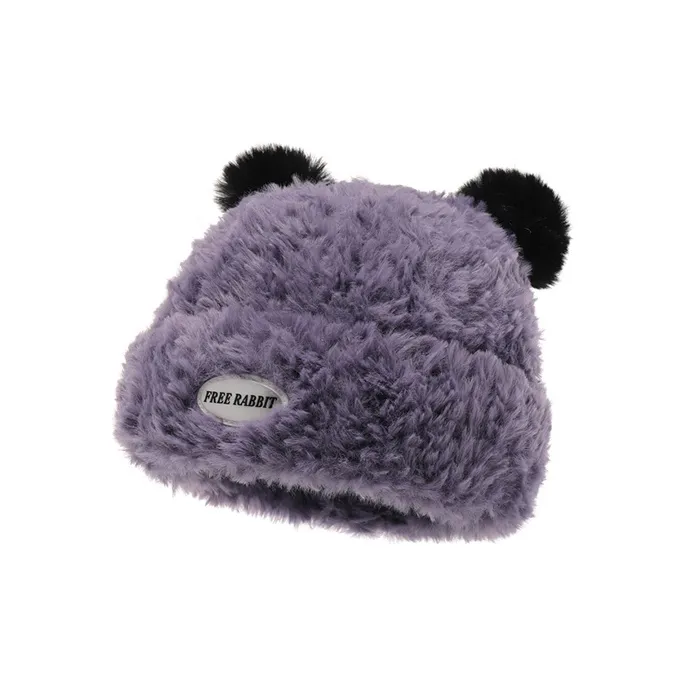 FREE RABBITⅡ Plush Knitted Fabric Headwrap Unisex-10