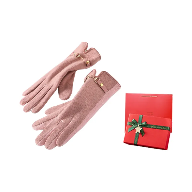 XNKW Polyester Knit Gloves Women's-6